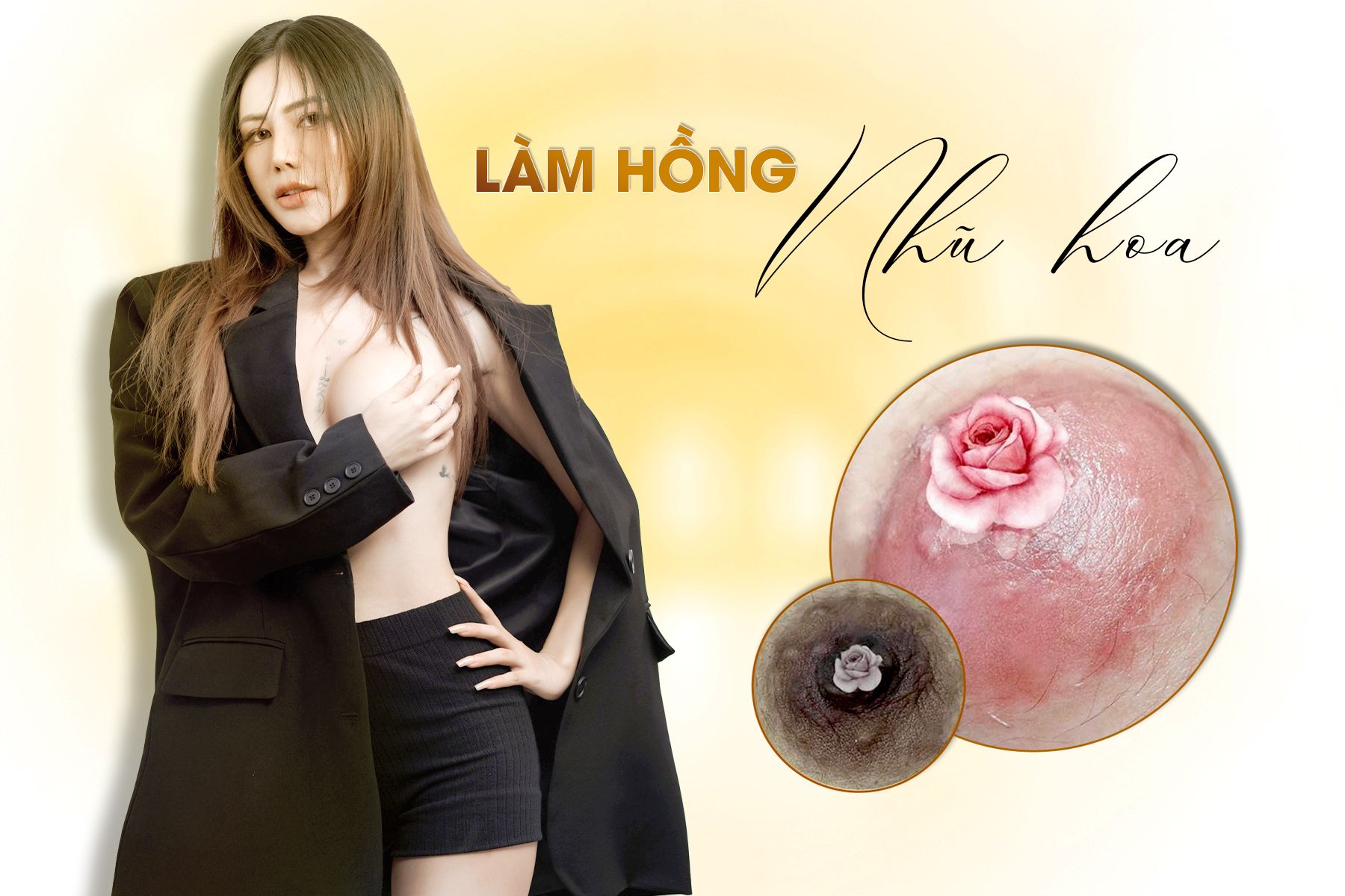 Làm Hồng Nhũ Hoa Bằng Laser An Toàn Không Đau Rát