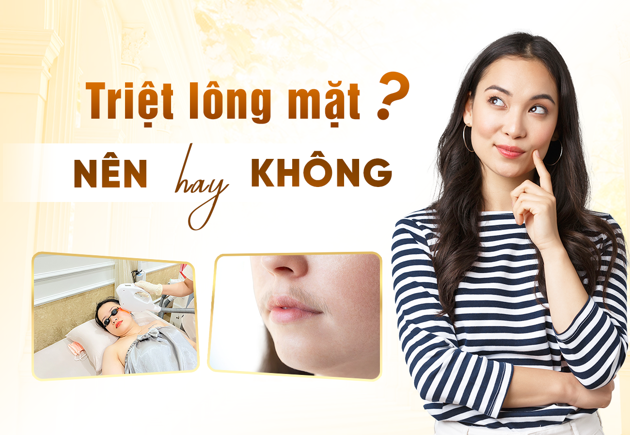 Có Nên Triệt Lông Mặt Không?