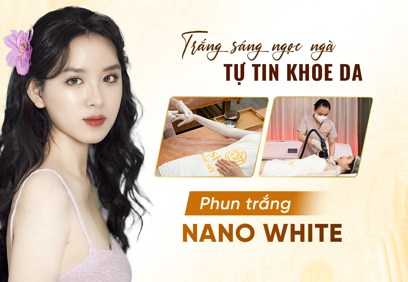 Phun Nano White Noãn Thực Vật Tươi 