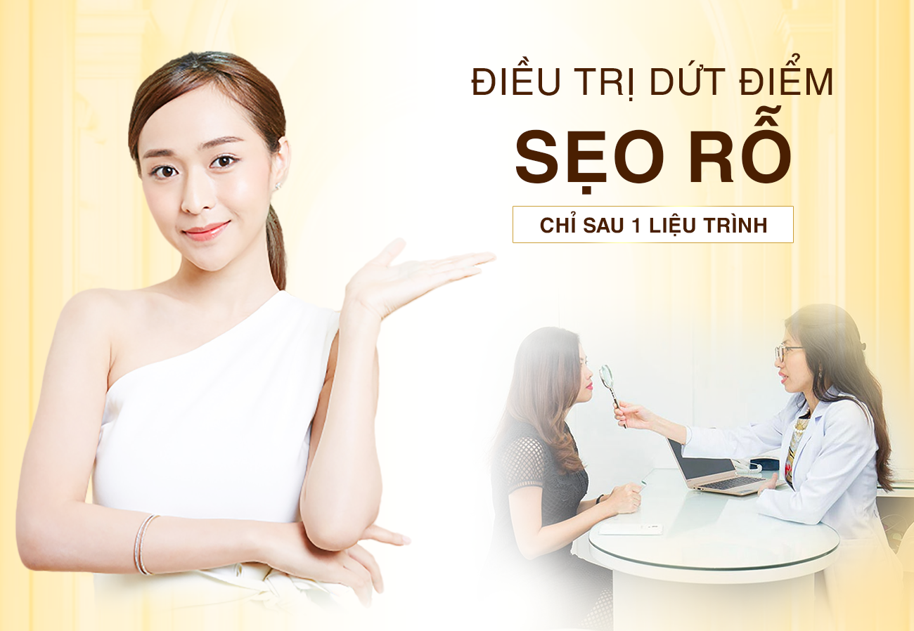 Điều Trị Sẹo Rỗ Hiệu Quả Nhất 