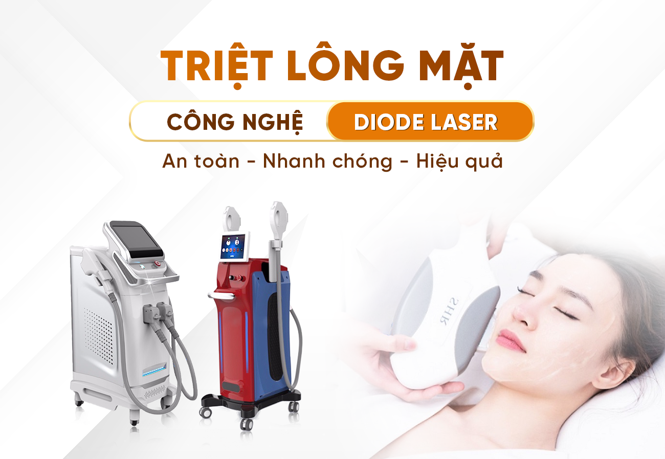 Triệt Lông Mặt Công Nghệ Cao