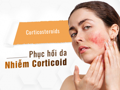 Thải CO2 Phục Hồi Da Nhiễm Corticoid