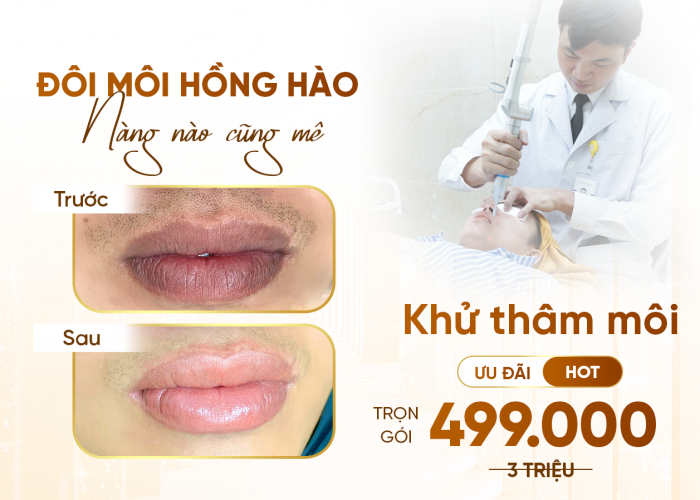 Khử Thâm Môi Hiệu Quả - An Toàn Chỉ Với 499k Tại Oshun