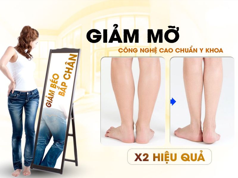 Giảm Béo Bắp Chân An Toàn X2 Hiệu Quả Tại Oshun