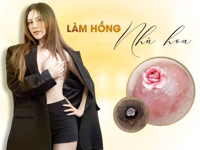 Làm Hồng Nhũ Hoa Bằng Laser An Toàn Không Đau Rát