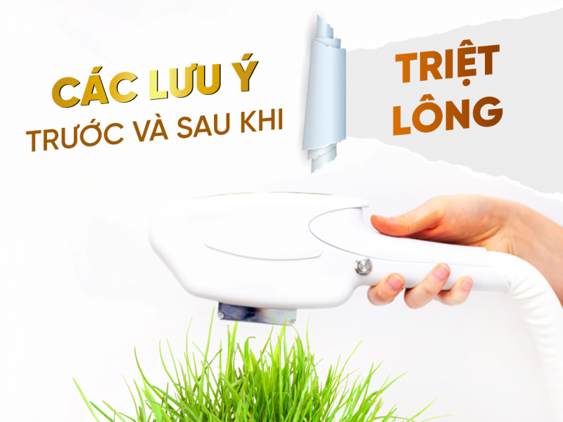 Triệt Lông Xong Cần Lưu Ý Gì ?