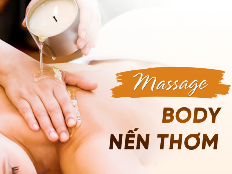 Massage Body Nến Thơm Tái Tạo Làn Da Thư Giãn Cơ Thể