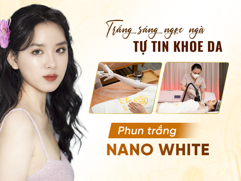 Phun Nano White Noãn Thực Vật Tươi 