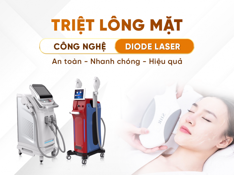 Triệt Lông Mặt Công Nghệ Cao